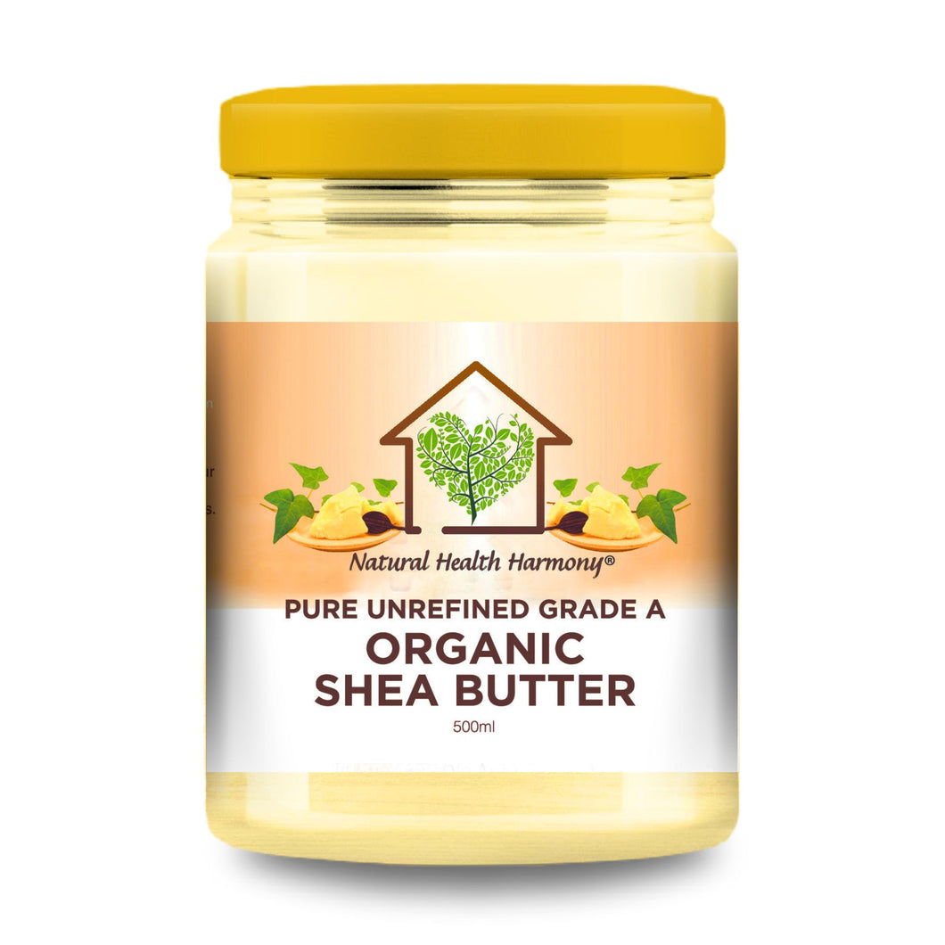 Natural Health Harmony Organic Shea Butter-500ml