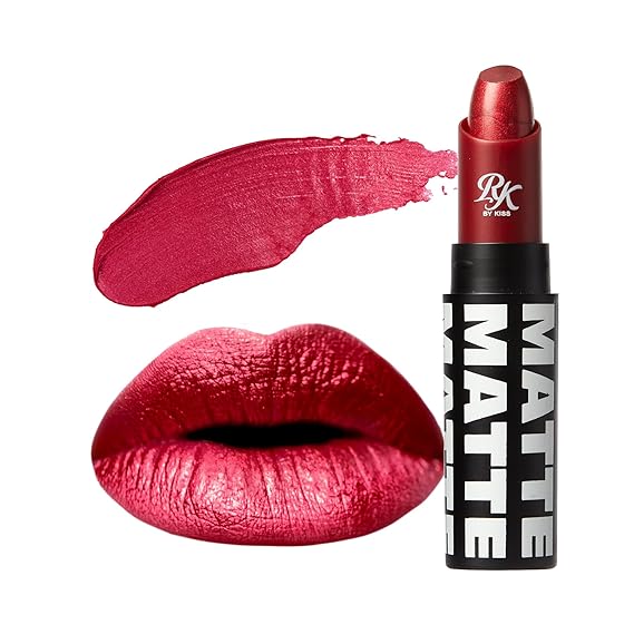 Rk by kiss (RMLS 47) Metallic Red Matte lipstick