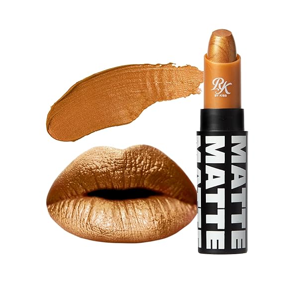 Rk by kiss (RMLS44) Gold matte lipstick