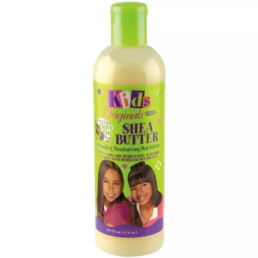 Africa's Best Kids Organic Shea Butter Detangling Moisturizing Hair Lotion 12oz/355ml