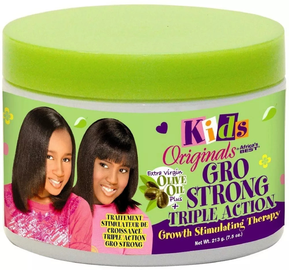 Africa's Best Kids Originals Gro Strong Triple Action Growth Therapy 7.5oz/213g