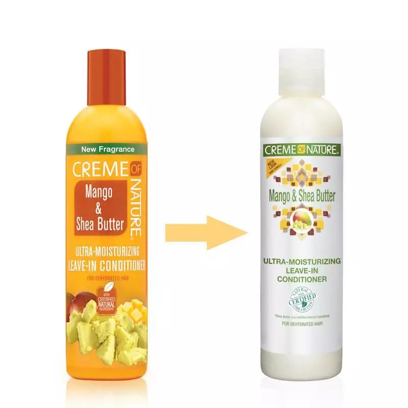 Creme of Nature Mango & Shea Butter Ultra-Moisturising Leave in Conditioner 8.45oz/250ml