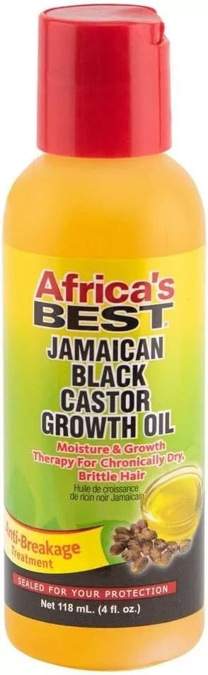 Africa's Best Jamaican Black Castor Growth Oil 4oz/118ml