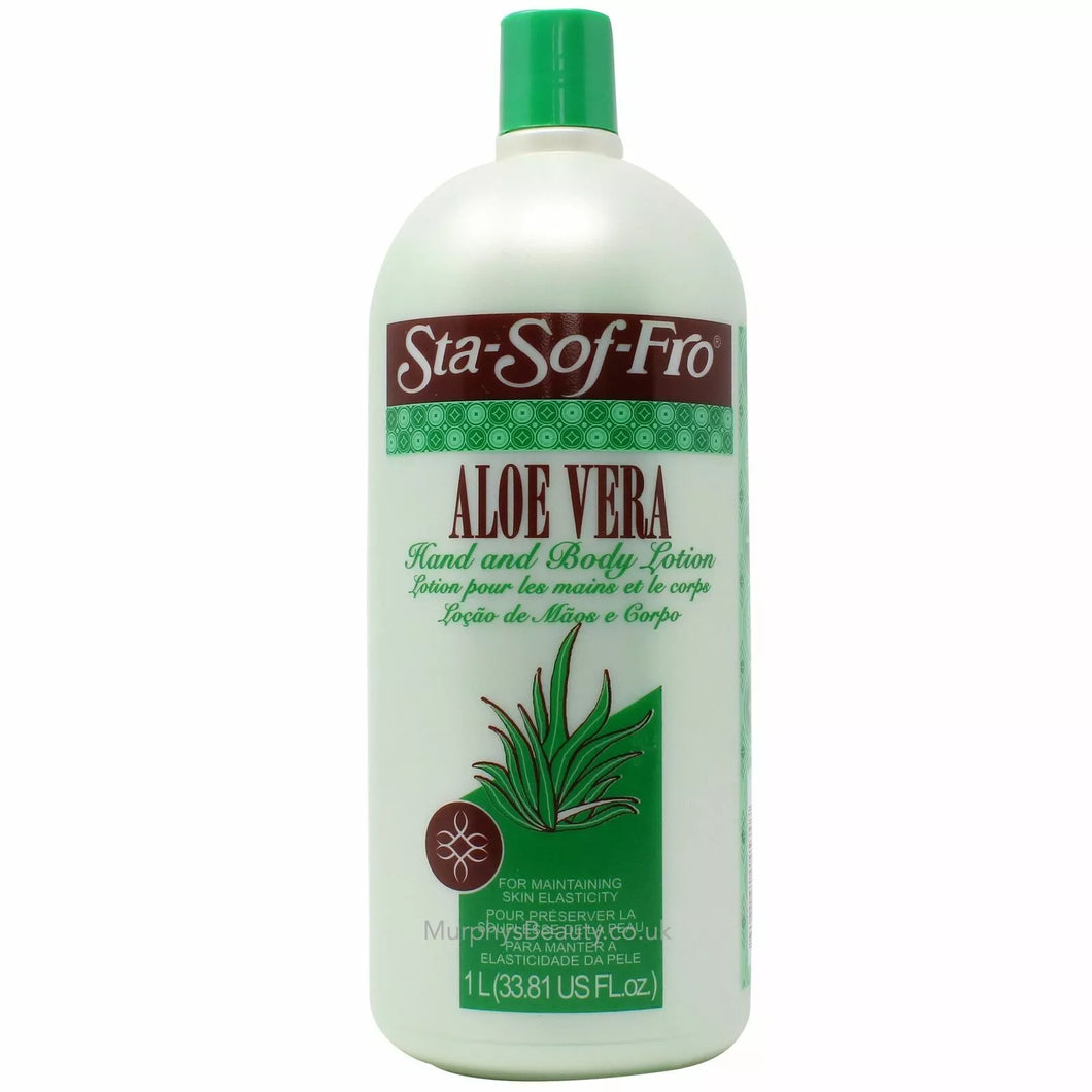 Sta-sof-fro | Aloe Vera| Hand and Body Lotion 33.81oz/1L