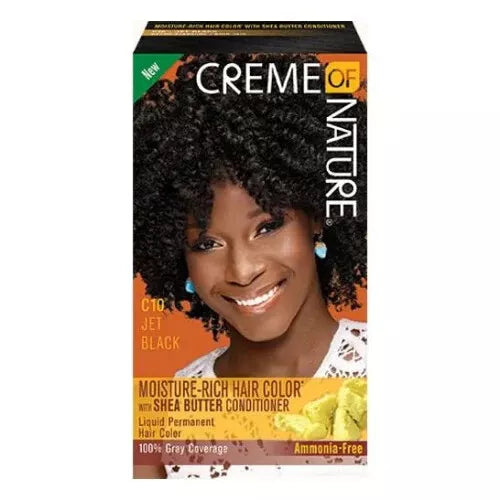 Creme Of Nature Moisture-Rich Hair Color with Shea Butter Conditioner (All Colours)