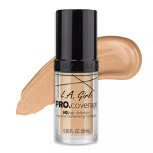 Load image into Gallery viewer, LA Girl PRO Coverage HD Long Wear Illuminating Foundation - Choose Your Shade [All Colours]
